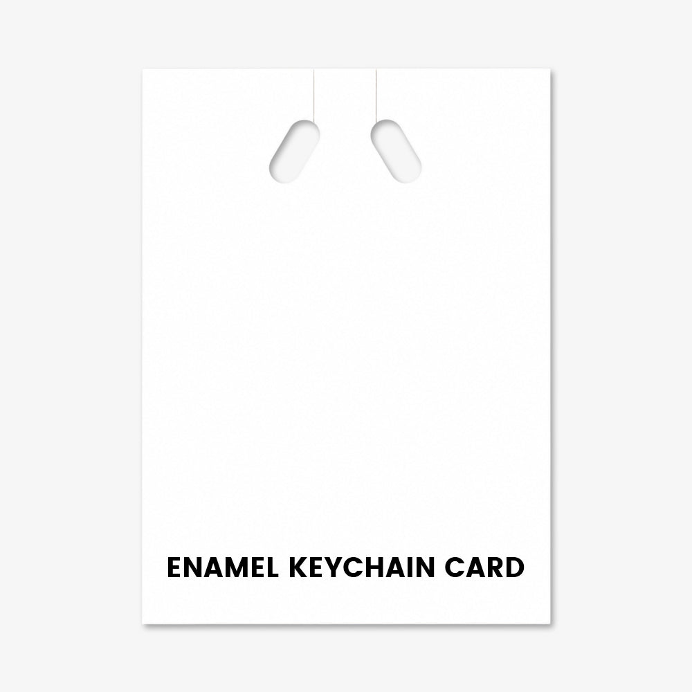 Backing Cards for Keychains