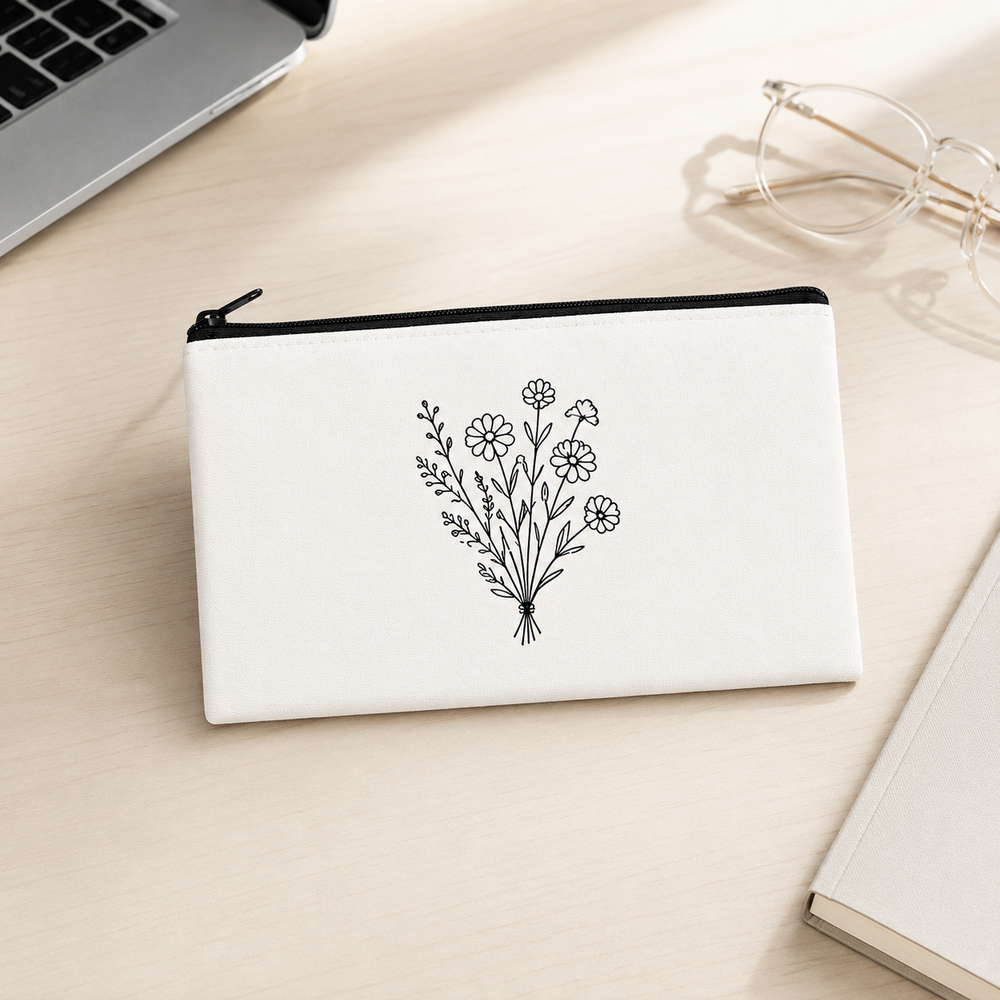 Canvas Zipper Pouches