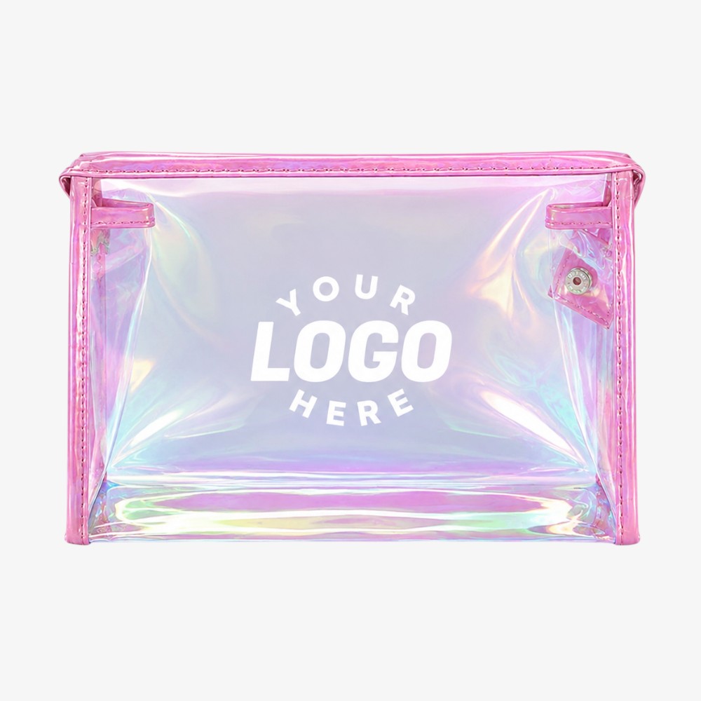 Holographic Travel Cosmetic Bags