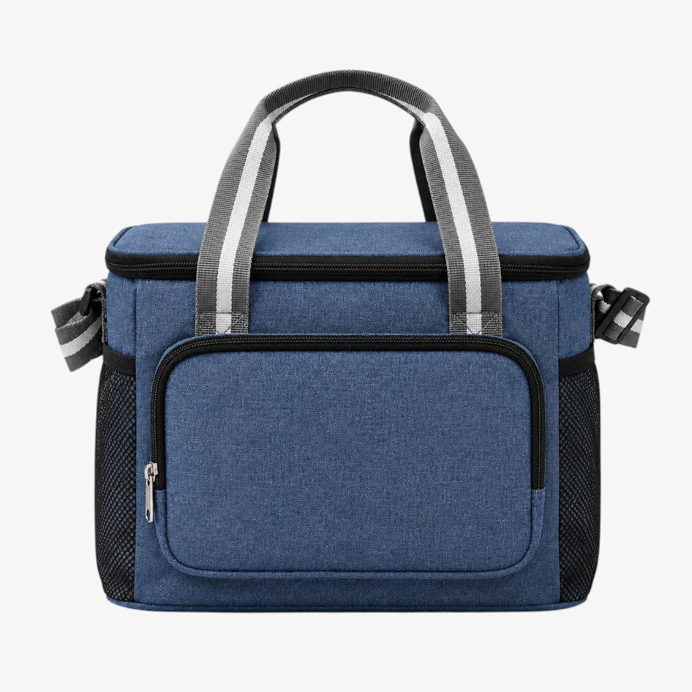 Oxford Cooler Bags With Front Zipper Pocket