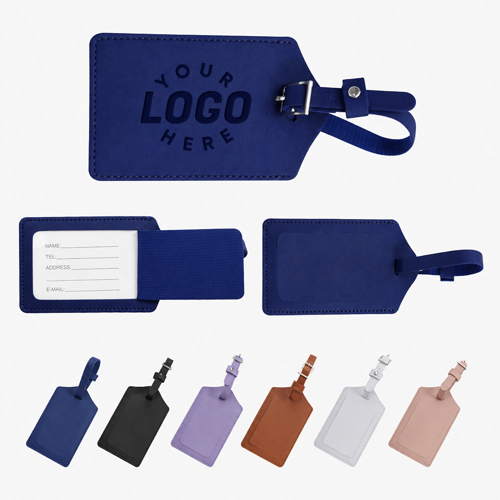 PU Leather Luggage Tags