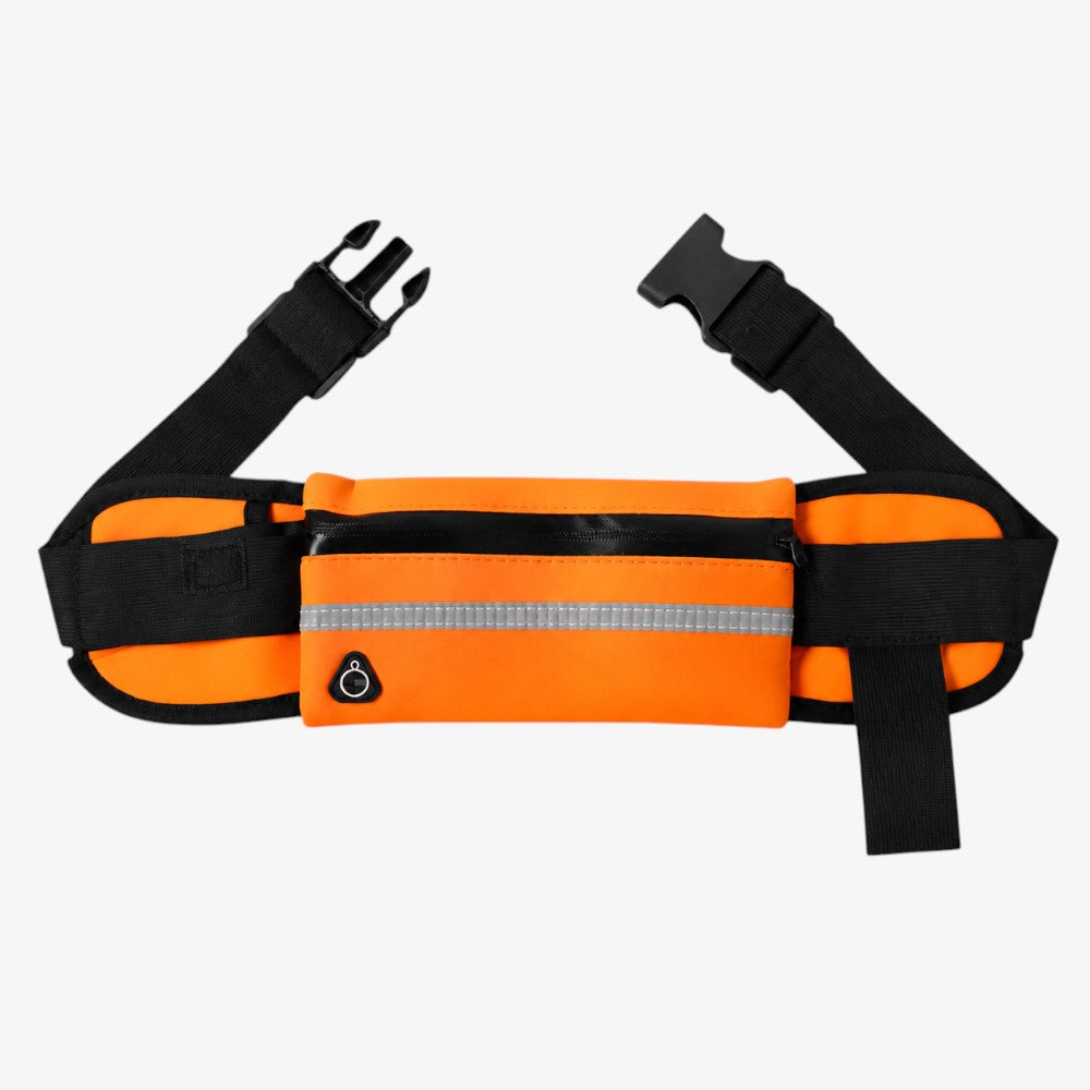 Running Fanny Packs With Reflective Strips