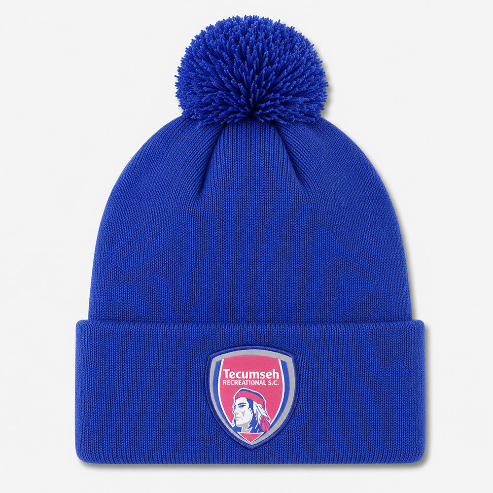Two-Tone Pom Cuffed Beanies
