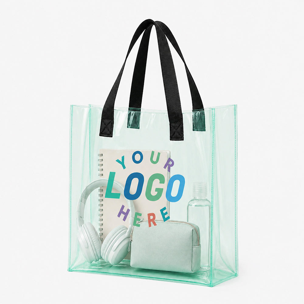 Colored Clear PVC Tote Bags – VAST PROMOS