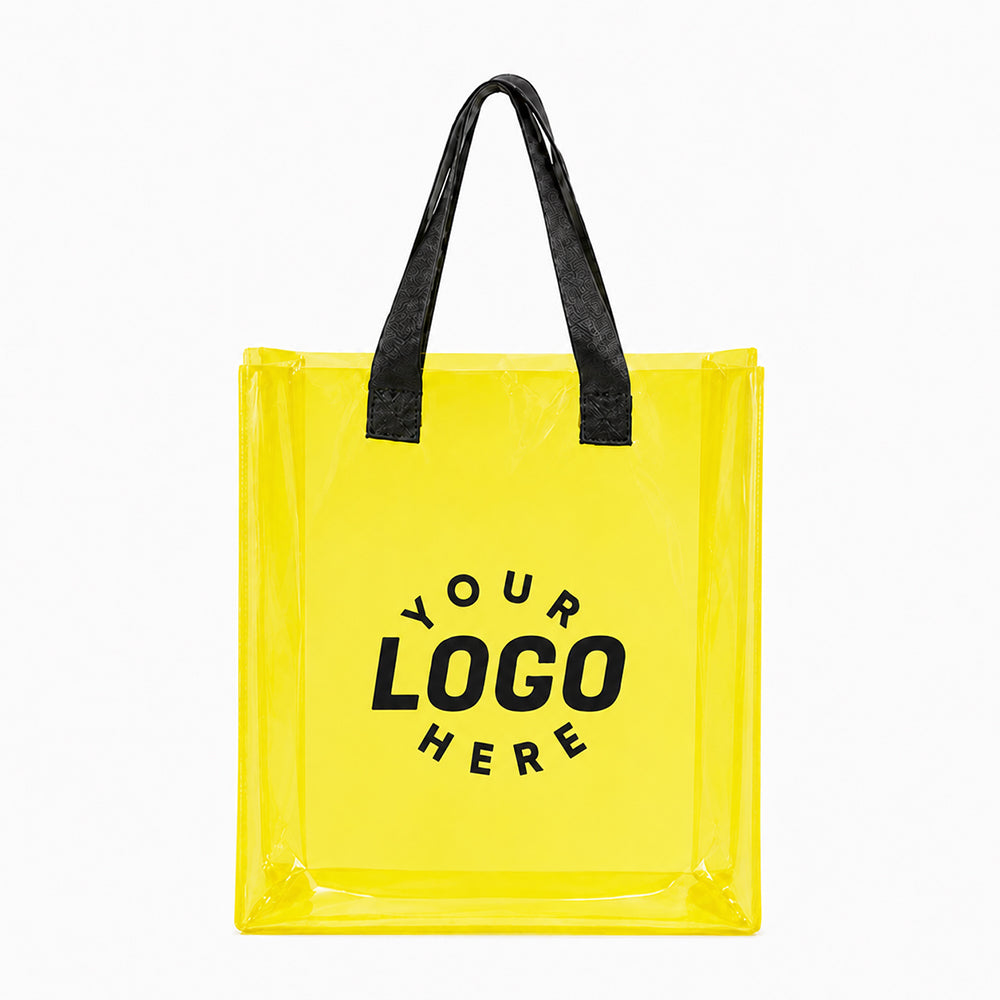 Colored Clear PVC Tote Bags – VAST PROMOS